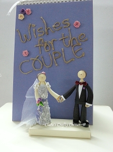3D Quilling - Wishes for the Couple