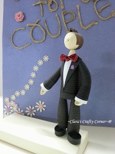 3D Quilling - The Groom